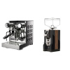 Rocket Espresso Appartamento TCA, black + Eureka Mignon Specialita, WD black, walnut Rocket Espresso Appartamento TCA, black + Eureka Mignon Specialita, WD black, walnut