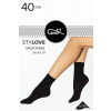 Silonkové ponožky Gatta Stylove 01 40 DEN Farba: Čierna, Veľkosť: UNI Silonkové ponožky Gatta Stylove 01 40 DEN Farba: Čierna, Veľkosť: UNI