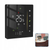 Termostat WIFI Tuya, programovateľný, pre elektrické podlahové vykurovanie, ČIERNY Termostat WIFI Tuya, programovateľný, pre elektrické podlahové vykurovanie, ČIERNY