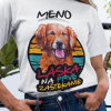 Tričko s potlačou ZLATÝ RETRIEVER + slogan Pánsky Biela 122 cm/6 rokov Tričko s potlačou ZLATÝ RETRIEVER + slogan Pánsky Biela 122 cm/6 rokov