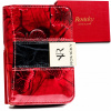 Peňaženka - Rovicky Portfólio Prírodná koža Čierna, červená R-5157-NBF-0271 R-B-Women's Product (Rovicky kožená dámska peňaženka Upevnená zastávka RFID)