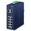 PLANET IP30 Priemyselný L2/L4 8-portový riadený switch Gigabit Ethernet PLANET IP30 Priemyselný L2/L4 8-portový riadený switch Gigabit Ethernet