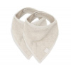 JOLLEIN Podbradník bandana 2ks Nougat JOLLEIN Podbradník bandana 2ks Nougat