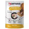 Kapsička Ontario kura so šunkou v omáčke 80g Kapsička Ontario kura so šunkou v omáčke 80g