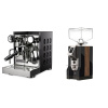 Rocket Espresso Appartamento TCA, black/black + Eureka Mignon Specialita, WD black, walnut Rocket Espresso Appartamento TCA, black/black + Eureka Mignon Specialita, WD black, walnut