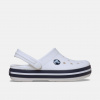 Crocs Crocband Clog T White/Navy Crocs Crocband Clog T White/Navy