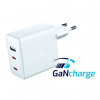 SWISSTEN Sieťový adaptér GaN 70W, 3 porty, USB-A + USB-C, Smart IC SWISSTEN Sieťový adaptér GaN 70W, 3 porty, USB-A + USB-C, Smart IC