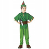 KOSTÝM PETER PAN ELF ŠKRAT KARNEVAL 116 KOSTÝM PETER PAN ELF ŠKRAT KARNEVAL 116