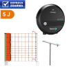 Set elektrického ohradníku se sítí - ochrana před vlkem, rysem - DUO zdroj 5 J - síť 50 m Set elektrického ohradníku se sítí - ochrana před vlkem, rysem - DUO zdroj 5 J - síť 50 m