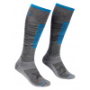 Ortovox pánske ponožky Ski Compression Long Socks M | farba: grey blend, veľkosť: 45-47 Ortovox pánske ponožky Ski Compression Long Socks M | farba: grey blend, veľkosť: 45-47