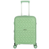 Cestovný plastový kufor svetlo zelený - Ormi Ikar S zelená Cestovný plastový kufor svetlo zelený - Ormi Ikar S zelená
