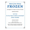 Music from Disney's Frozen for Harp Music from Disney's Frozen for Harp