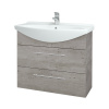 Dreja Umývadlová skrinka TAKE IT SZZ2 85 - D01 Betón / Úchytka T02 / D01 Betón Dreja Umývadlová skrinka TAKE IT SZZ2 85 - D01 Betón / Úchytka T02 / D01 Betón