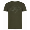 Korda Tričko One Liner Tee Olive - XXXXL Korda Tričko One Liner Tee Olive - XXXXL