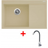 Sinks Rim 780 L Sahara + Elasta nehrdzavejúca oceľ/čierny Sinks Rim 780 L Sahara + Elasta nehrdzavejúca oceľ/čierny