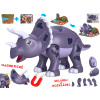 Dinosaurus Triceratops 28 cm magnetický s doplnkami 2 ks Dinosaurus Triceratops 28 cm magnetický s doplnkami 2 ks