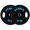 HMS TOG20 sada pogumovaných olympijských kotoučů 50 mm 2 x 20 kg HMS TOG20 sada pogumovaných olympijských kotoučů 50 mm 2 x 20 kg