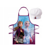 Euroswan Detská zástera s kuchárskou čiapkou - Anna a Elsa Euroswan Detská zástera s kuchárskou čiapkou - Anna a Elsa