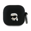 Karl Lagerfeld Silicone Karl Head 3D (KLA4RUNIKK) obal pre Apple AirPods 4 – Čierny Karl Lagerfeld Silicone Karl Head 3D (KLA4RUNIKK) obal pre Apple AirPods 4 – Čierny