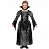 KOSTÝM MALÁ UPÍRKA ČIERNY HALLOWEEN 140 KOSTÝM MALÁ UPÍRKA ČIERNY HALLOWEEN 140