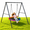 ECOTOYS Záhradná hojdačka bocianie hniezdo 100 cm ECOTOYS, oceľový rám, nosnosť 150 kg ECOTOYS Záhradná hojdačka bocianie hniezdo 100 cm ECOTOYS, oceľový rám, nosnosť 150 kg