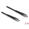 Delock Kabel USB 2.0 ze zástrčky USB Type-C™ na zástrčku, s prodlouženou ochranou proti ohybu, 60 W 2 m Delock Kabel USB 2.0 ze zástrčky USB Type-C™ na zástrčku, s prodlouženou ochranou proti ohybu, 60 W 2 m
