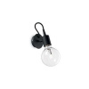 Moderné svietidlo IDEAL LUX Edison AP1 Nero 148908 Moderné svietidlo IDEAL LUX Edison AP1 Nero 148908
