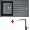 Sinks Perfecto 860 Titanium + Mix 3 P GR Sinks Perfecto 860 Titanium + Mix 3 P GR