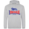 Lonsdale Printed Logo Hoodie Grey 2 2XL Lonsdale Printed Logo Hoodie Grey 2 2XL