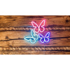 2Kids Toys LED NEON LIGHT lampička Motýle - poškodený obal 2Kids Toys LED NEON LIGHT lampička Motýle - poškodený obal