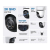 TP-LINK Outdoor Pan/Tilt Security Wi-Fi Camera SPEC: 2K QHD (2560x1440), 2.4 GHz, 2T2R, 2 × External Antennas, 1 × Ethernet Por Tapo C520WS TP-LINK Outdoor Pan/Tilt Security Wi-Fi Camera SPEC: 2K QHD (2560x1440), 2.4 GHz, 2T2R, 2 × External Antennas, 1 × Ethernet Por Tapo C520WS