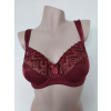 Nevystužená podprsenka Marsala - s výšivkou 80C Bordová Nevystužená Nevystužená podprsenka Marsala - s výšivkou 80C Bordová Nevystužená