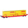 Mehano 28411 Kontejnerový vůz HO Sgkms 698 DHL DB Cargo Mehano 28411 Kontejnerový vůz HO Sgkms 698 DHL DB Cargo