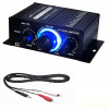 Zosilňovač 2 x 20W, regulácia zvuku, AUX kábel Zosilňovač 2 x 20W, regulácia zvuku, AUX kábel