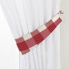 Dekoria Úchyt Victoria, 1ks, červeno-biele veľké káro, 12 x 70 cm, Quadro, 136-18 Dekoria Úchyt Victoria, 1ks, červeno-biele veľké káro, 12 x 70 cm, Quadro, 136-18