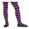 Detské pančuchy čierno-fialové 3-6 rokov Detské pančuchy čierno-fialové 3-6 rokov