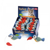 Nobby Plyšová hračka vtáčik pre mačku s Catnip 10cm - 24ks Nobby Plyšová hračka vtáčik pre mačku s Catnip 10cm - 24ks