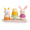 Bigjigs Toys motorická nasadzovacia Líška a Králiček Bigjigs Toys motorická nasadzovacia Líška a Králiček