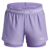 Under Armour | UA Tech Play Up 2n1 Short | fialová| L Under Armour | UA Tech Play Up 2n1 Short | fialová| L