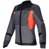 bunda STELLA ST-2 AIR, ALPINESTARS, dámská (šedá/tmavě šedá/korálová fluo, vel. bunda STELLA ST-2 AIR, ALPINESTARS, dámská (šedá/tmavě šedá/korálová fluo, vel.