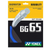 Badmintonový výplet Yonex BG 65 (10 m) - Modrý (0.70 mm) Badmintonový výplet Yonex BG 65 (10 m) - Modrý (0.70 mm)