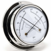 BARIGO TEMPO Termo/vlhkomer Ø 88 x 25 mm - leštený chróm 23-9710CR BARIGO TEMPO Termo/vlhkomer Ø 88 x 25 mm - leštený chróm 23-9710CR