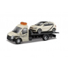 Bburago – STREET FIRE, Přepravní vozidlo Flatbed Transport + VW Polo GTI Mark 5, 1:43 Bburago – STREET FIRE, Přepravní vozidlo Flatbed Transport + VW Polo GTI Mark 5, 1:43