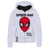 Spider Man - licencia Chlapčenská mikina - Spider-Man 52181451, svetlo šedý melír Farba: Sivá, Veľkosť: 140 Spider Man - licencia Chlapčenská mikina - Spider-Man 52181451, svetlo šedý melír Farba: Sivá, Veľkosť: 140