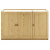 Drewmax Kredenc KW111, 120x80x50, borovice (Barva dřeva: Ořech) Drewmax Kredenc KW111, 120x80x50, borovice (Barva dřeva: Ořech)