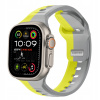 Cubenest Prémiový športový remienok na Apple Watch žlto-sivý Cubenest Prémiový športový remienok na Apple Watch žlto-sivý