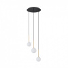 Nowodvorski 10304 Závesné svietidlo KARO III G9, 12W, IP20, čierna/zlatá/biela Nowodvorski 10304 Závesné svietidlo KARO III G9, 12W, IP20, čierna/zlatá/biela