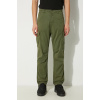 Nohavice Alpha Industries Squad Pant pánske, zelená farba, rovné, 188202 Nohavice Alpha Industries Squad Pant pánske, zelená farba, rovné, 188202