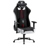 Nábytek PEGAS Textilní herní křeslo Player 2.0 King Size, černo-bílé Nábytek PEGAS Textilní herní křeslo Player 2.0 King Size, černo-bílé