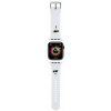 Karl Lagerfeld Karl and Choupette Head NFT Řemínek pro Apple Watch 38/40/41 White KLAWMSLKCNH Karl Lagerfeld Karl and Choupette Head NFT Řemínek pro Apple Watch 38/40/41 White KLAWMSLKCNH